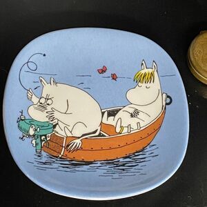 Arabia Moomin plate "Engine Problems” 5”